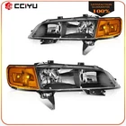 2PCS Pair Fits 1994-1997 Honda Accord Headlights Assembly Black Amber Housing New. Price: $95.99.