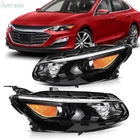 For 2016 2017 2018 Chevy Malibu Headlight Assembly Black Housing Left+right New. Price: $145.99.