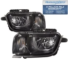 Headlights Set Fits 2010-2013 Chevrolet Camaro GM2502346 GM2503346 Halogen Black New. Price: $158.23.