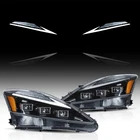 Amber Vland Headlights W/bule Drl For 06-13 Lexus IS250 IS350 Isf Sequential New. Price: $414.99.