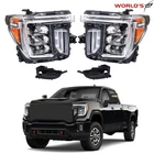 Driver&passenger For Sierra 2500HD 3500 2020-23 Led Headlights W/o Signal New. Price: $452.58.