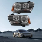 For 2011-2014 Dodge Charger Xenon/hid Headlights Headlamp W/bulb Left&right Side New. Price: $275.91.