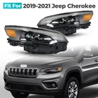 Pair Full Led Headlights W/ Module For 2019 2020 2021 Jeep Cherokee Left+right New. Price: $266.99.