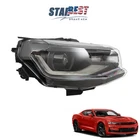 Right/rh Side Headlight Assembly For Chevy Camaro 2016-2022 Black Hid W/ Led Drl New. Price: $111.11.