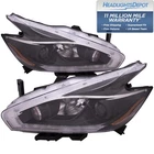 Headlights Set Bezel Capa Fits 2018 Nissan Murano NI2502260 NI2503260 Halogen New. Price: $1246.11.