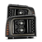 Alpharex 05-07 Ford Super Duty Excursion Halogen Projector Headlights Black New. Price: $477.16.