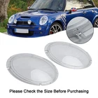 Left +right Headlight Lens Plastic Cover Shell 63126911701 02 For Mini Cooper New. Price: $130.06.