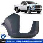 Front Bumper Outer Filler For 2020-2023 Chevy Silverado 2500 3500 Passenger Rh New. Price: $84.99.