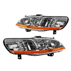 For 1998-2002 Honda Accord Headlights Assembly Headlamps Replacement Chrome Pair New. Price: $67.99.