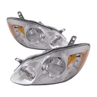 Fits 2003-2004 Toyota Corolla Ce/le Headlights Set TO2502139 TO2503139 Halogen New. Price: $109.73.