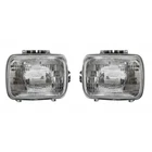 For 1987-1995 Jeep Wrangler Headlight Driver And Passenger Side Pair CH2501104 New. Price: $101.55.