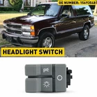 Headlight Switch For 1990-1994 Chevrolet Gmc & C1500 C2500 C3500 Truck New. Price: $15.19.