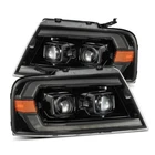 Alpharex Luxx 2004-2008 Ford F150 Led Projector Headlights Black New. Price: $795.00.