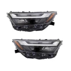 For Toyota RAV4 2022 2023 Headlight Driver And Passenger Side Pair Led W/bulbs New. Price: $753.03.
