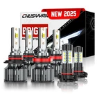 Combo Led Headlight Fog Lights Kit Bulbs For Gmc Sierra 1500 2500 3500 2007-2013 New. Price: $39.99.