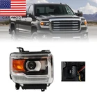 Hid For 2016-2019 Gmc Sierra 2500HD/3500HD Passenger Headlight W/ Led Drl New. Price: $248.79.