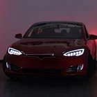 Alpharex Nova Matte Black Led Headlights For 2012-2021 Tesla Model New. Price: $1750.00.
