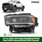 For 2019-2024 Ram 2500 3500 Headlight Full Led W/ Reflector Type Left Side Black New. Price: $248.99.