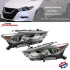 Lh+rh Side Headlamps For Nissan Maxima Sl Sv 2016 2017 2018 Halogen W/led Drl New. Price: $177.14.