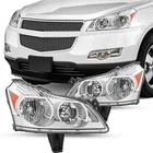 For 2009 2010 2011 2012 Chevy Traverse Ls Lt Chrome Headlights Left & Right W/ B New. Price: $172.99.
