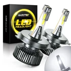 Auxito H4 9003 Super White 30000LM Kit Led Headlight Bulbs High Low Beam Combo 2 New. Price: $36.09.