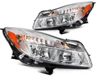 Left+right Side Headlight For 2011-2013 Buick Regal Halogen Headlamp Chrome New. Price: $270.99.