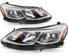 For Fits 2016-2019 Chevrolet Cruze Chrome Housing Pair Headlights Assembly New. Price: $150.99.