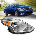 For 2015-2019 Nissan Versa Halogen Right Passenger Headlight Assembly Headlamp New. Price: $67.89.