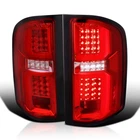 Fits 2007-2013 Chevy Silverado 1500 2500 3500HD Led Tubes Tail Lights Lamps Pair New. Price: $236.99.