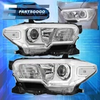 For 16-23 Toyota Tacoma Chrome Projector Headlights Led Strip Lamps Left+right New. Price: $218.99.