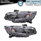 Headlight Assembly Set Driver & Passenger Side Fits 2019-2021 Honda Civic New. Price: $242.21.