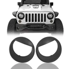 2PCS Abs Angry Eyes Headlight Bezels Cover Trim For 2007-2018 Jeep Wrangler Jk New. Price: $14.99.