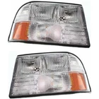 For Oldsmobile Bravada Headlight 1998-2001 Driver And Passenger Pair Halogen New. Price: $165.07.