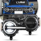 Pair Vland Full Led Headlights Ford Bronco 2020-2026 Front Lamps Assembly New. Price: $564.99.