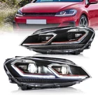 Vland Full Led Headlights Fit Volkswagen Golf MK7.5 2018-2021 Halogen Version New. Price: $399.99.
