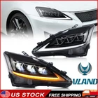 Vland Projector Full Led Headlights For 2006-2013 Lexus IS250 IS350 Isf Sedan New. Price: $351.99.