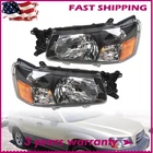 2003 2004 Subaru Forester Headlights Left&right Side Halogen Black Housing New. Price: $99.02.