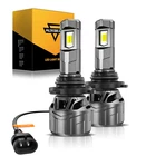 Auxbeam Canbus 9006 HB4 Led Headlights Low Bulbs 100W Brighter 6500K White New. Price: $45.99.
