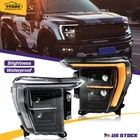 Full Led Headlights Drl 2021-2023 Ford F-150 F150 Halogen Upgrade Kit New. Price: $499.00.
