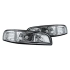 Headlight Set For Buick Lesabre 97-99 Lh Rh Front Factory Halogen 114-00502AL New. Price: $154.86.