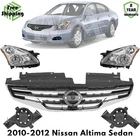 Front Grille Assembly & Headlight Kit For 2010-2012 Nissan Altima Sedan New. Price: $316.83.