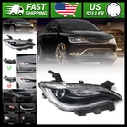 Halogen Headlight Compatible With Chrysler 200/200C 2015 2016 2017 W/led Drl New. Price: $334.99.