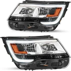 Lh+rh Pair Headlights Assembly W/ Led Drl 2016-2019 Ford Explorer Chrome New. Price: $275.99.