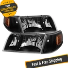 Spyder Auto 9031021 Xtune Black Crystal Headlights For 98-11 Crown Victoria New. Price: $103.53.
