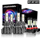 H7+H7+H11 Combo Mini Led Headlight High Low Beam Fog 6000K Lamp Bulbs New. Price: $38.88.