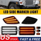 Led Dynamic Front Side Marker+bumper Signal Light For Jeep Wrangler Tj 1997-2006 New. Price: $54.14.