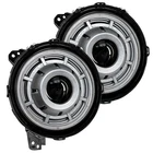 Oracle Lighting 5839-504-PSC Oculus Bi-led Projector Headlights Satin Silver New. Price: $823.99.