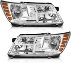 Headlights Assembly Replacement Pair Set For 2009-2020 Dodge Journey New. Price: $149.99.
