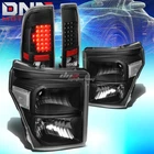 Black Housing Clear Side Quad Headlight+led Tail Lamp Fit 11-16 Super Duty New. Price: $224.87.