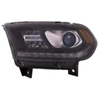 Headlight Fits Dodge Durango 16-20 Capa Certified Halogen Driver With Led Drl New. Price: $317.14.